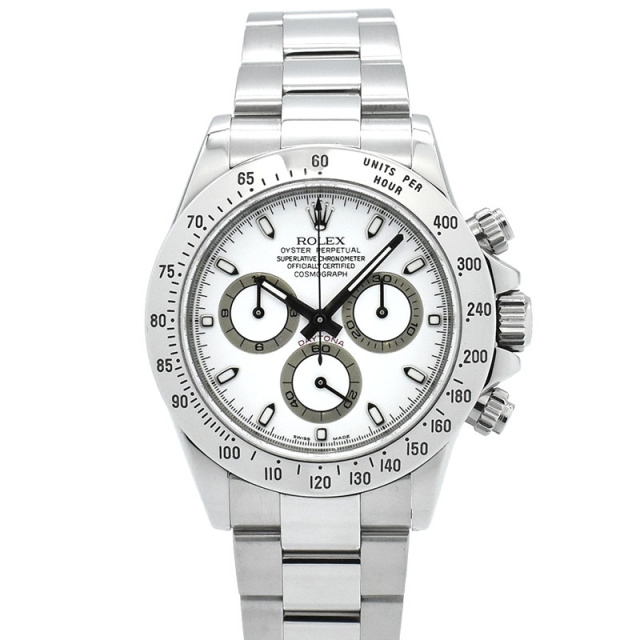 ロレックス　ROLEX　デイトナ　Ref.116520　ホワイト　M番　USED　中古