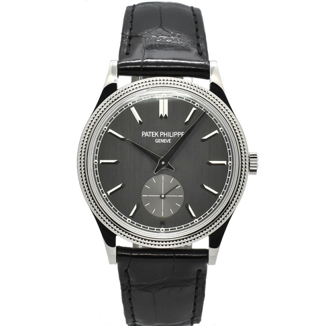 パテックフィリップ　PATEK PHILIPPE　カラトラバ クルー・ド・パリ　6119G-001　39mm　18KRG　手巻き　USED　中古