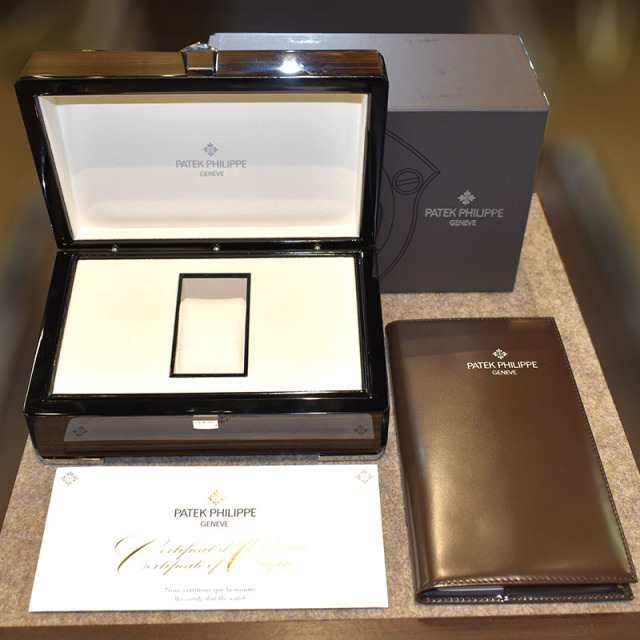 パテックフィリップ PATEK PHILIPPE カラトラバ クルー・ド・パリ 6119G-001 39mm 18KRG 手巻き USED 中古