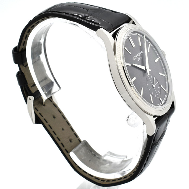 パテックフィリップ PATEK PHILIPPE カラトラバ クルー・ド・パリ 6119G-001 39mm 18KRG 手巻き USED 中古