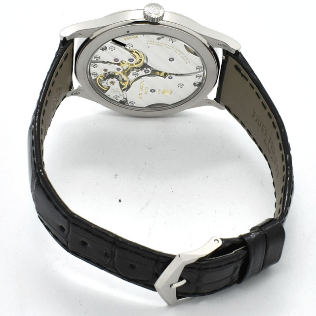 パテックフィリップ PATEK PHILIPPE カラトラバ クルー・ド・パリ 6119G-001 39mm 18KRG 手巻き USED 中古