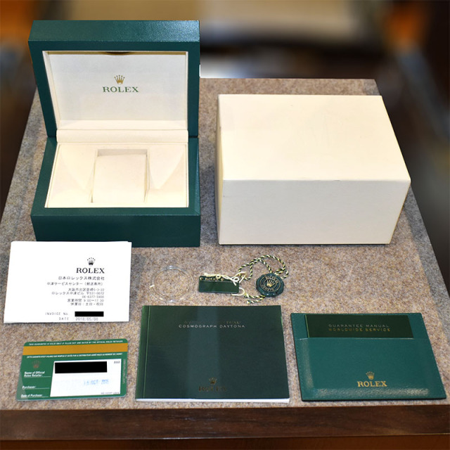 ロレックス ROLEX デイトナ Ref.116520 SS ブラック ランダム番 鏡面バックル USED 中古