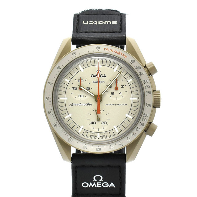 オメガ×スウォッチ　OMEGA×Swatch　ミッション トゥ ジュピター　SO33C100　バイオセラミック　42mm　未使用品