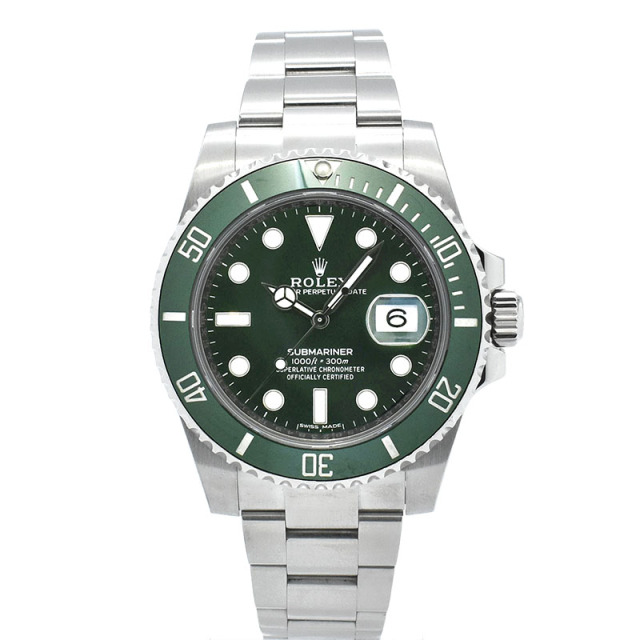 ロレックス　ROLEX　サブマリーナデイト グリーン　Ref.116610LV　ランダム番　USED　中古