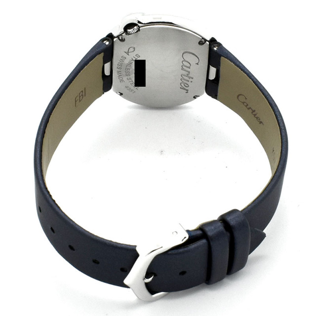 カルティエ CARTIER バロン ブラン ドゥ カルティエ ベゼルダイヤ W4BL0003 30mm USED 中古