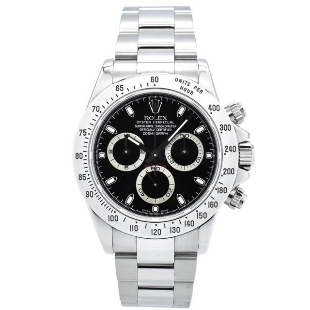 ロレックス　ROLEX　デイトナ　Ref.116520　ブラック　Z番ルーレット　USED　中古