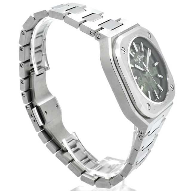ベル&ロス BELL&ROSS BR 05 スケルトン グリーン BR05A-GN-SKST/SST 世界500本限定 40mm 未使用品