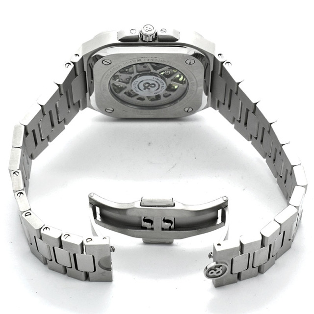 ベル&ロス BELL&ROSS BR 05 スケルトン グリーン BR05A-GN-SKST/SST 世界500本限定 40mm 未使用品