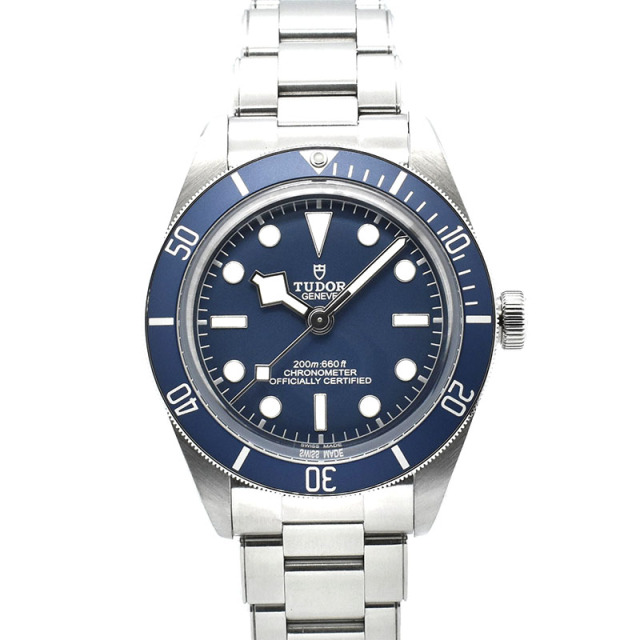 チューダー(チュードル)　TUDOR　ヘリテージ ブラックベイ フィフティエイト　Ref.79030B　39mm　ブルー　USED　中古
