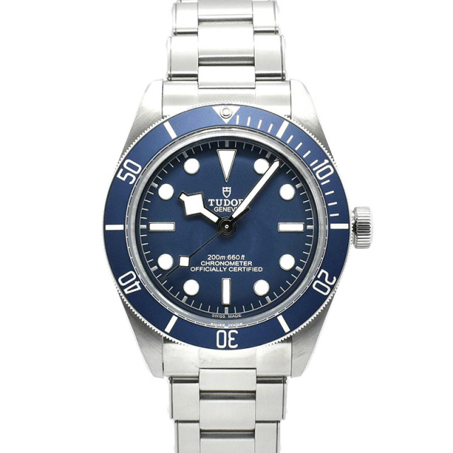 チューダー(チュードル)　TUDOR　ヘリテージ ブラックベイ フィフティエイト　Ref.79030B　39mm　ブルー　USED　中古