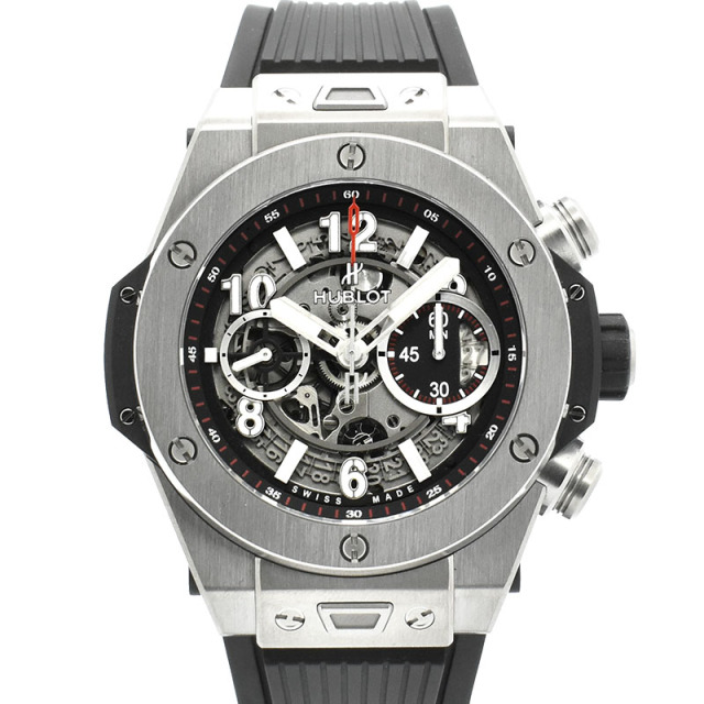 ウブロ　HUBLOT　ビッグバン ウニコ チタニウム　411.NX.1170.RX　45mm　USED　中古