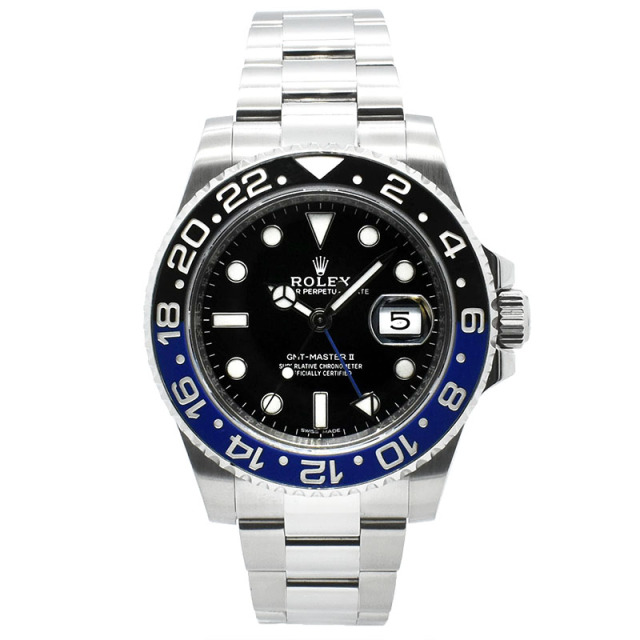 ロレックス　ROLEX　GMTマスター2　116710BLNR　40mm　青黒ベゼル　USED　中古