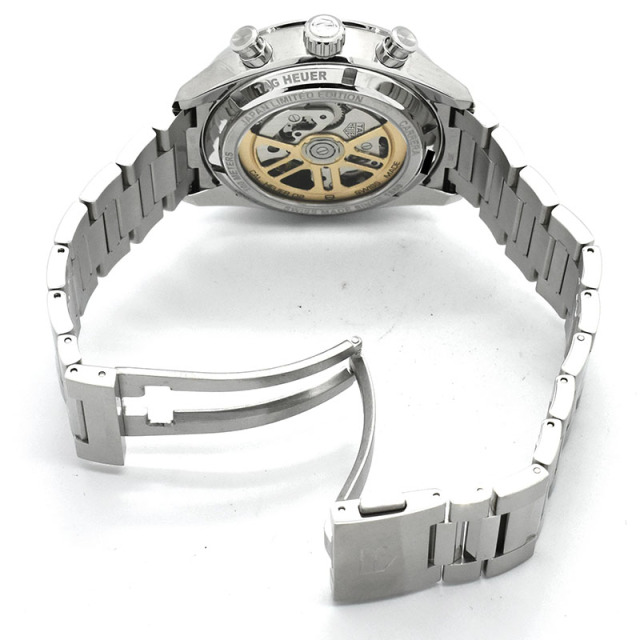 タグホイヤー TAG HEUER カレラ キャリバーホイヤー02 クロノグラフ ジャパンリミテッドエディション CBN2019.BA0642 日本300本限定 SS 42mm USED 中古