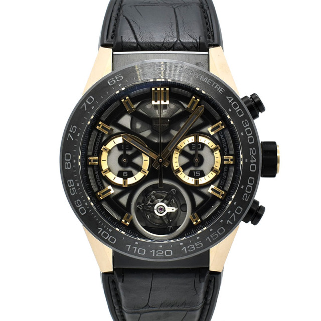 タグホイヤー　TAG HEUER　カレラ ホイヤー02T フライングトゥールビヨン　CAR5A5U.FC6377　45mm　USED　中古