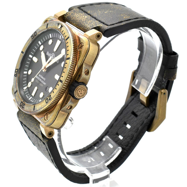ベル&ロス BELL&ROSS BR0392-D-BL-BR/SCA BR03-92 ダイバー ブロンズ 42mm 世界999本限定 USED 中古