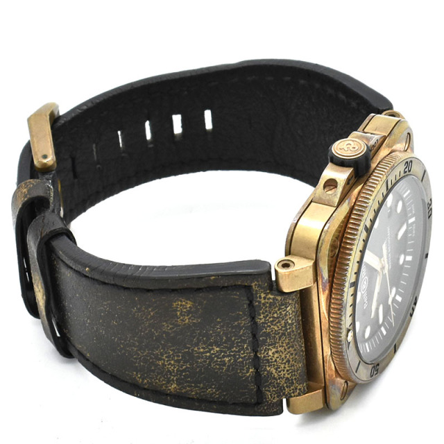 ベル&ロス BELL&ROSS BR0392-D-BL-BR/SCA BR03-92 ダイバー ブロンズ 42mm 世界999本限定 USED 中古