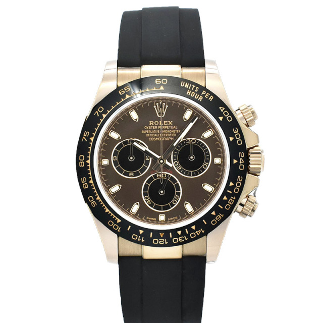 ロレックス　ROLEX　デイトナ　Ref.116515LN　18KERG　40mm　チョコレート/ブラック　オイスターフレックス　USED　中古