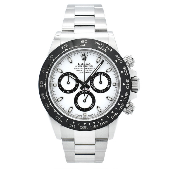 ロレックス　ROLEX　コスモグラフ デイトナ　Ref.116500LN　ホワイト　セラミックベゼル　USED　中古