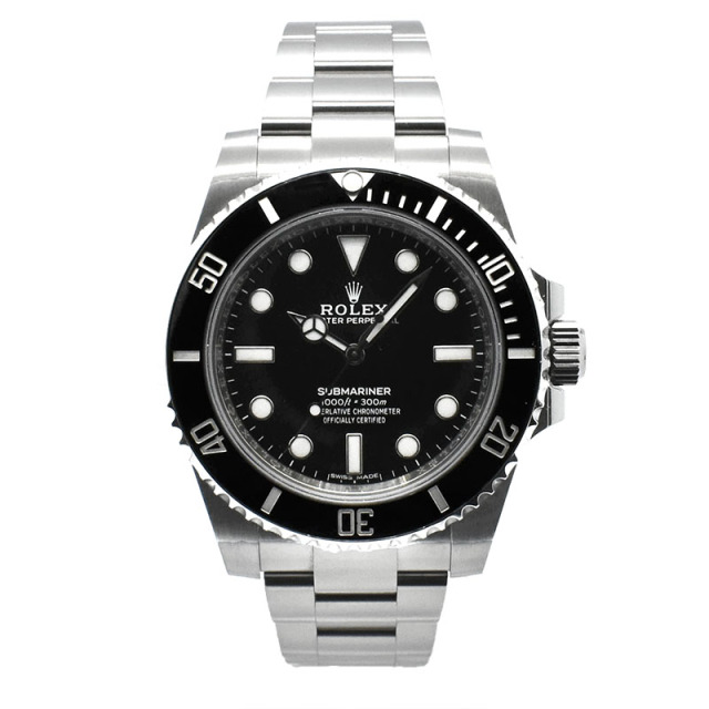ロレックス　ROLEX　サブマリーナ ノンデイト　Ref.114060　40mm　ランダム番　USED　中古