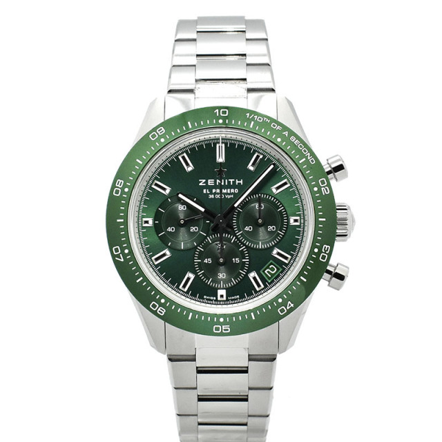 ゼニス　ZENITH　クロノマスタースポーツ ヨシダ スペシャル エディション　03.3107.3600/56.M3100　244本限定　グリーン　41mm　未使用品