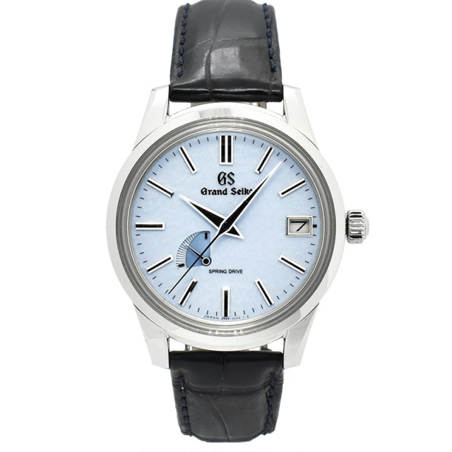グランドセイコー　GRAND SEIKO　エレガンスコレクション スプリングドライブ 雪白ブルー　SBGA407　40.2mm　USED　中古
