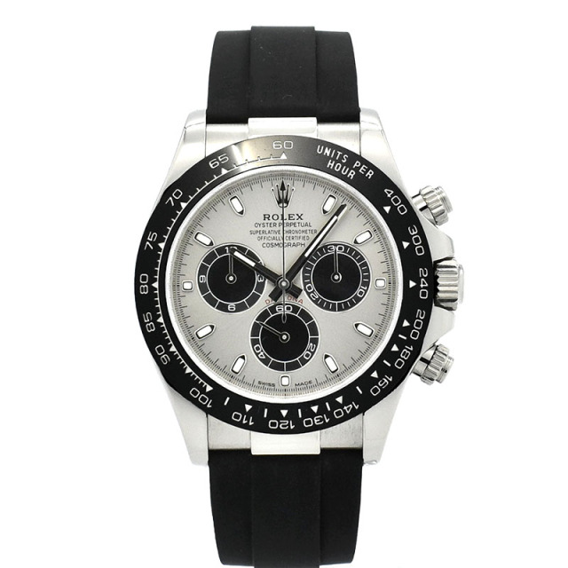 ロレックス　ROLEX　デイトナ　Ref.116519LN　スチール/ブラック　オイスターフレックス　18KWG　USED　中古