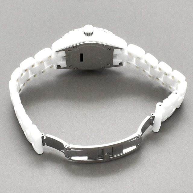 シャネル CHANEL J12 33mm Ref.H1628 12Pダイヤ クォーツ USED 中古