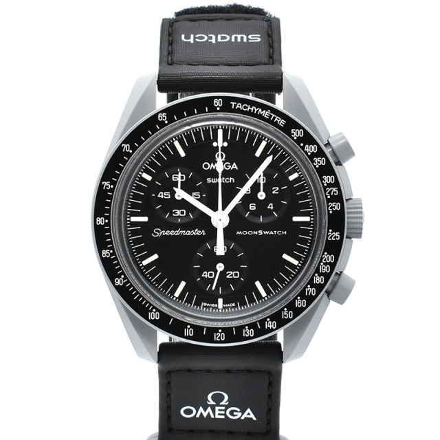 オメガ×スウォッチ　OMEGA×Swatch　ミッション トゥ ザ ムーン　SO33M100　バイオセラミック　42mm　未使用品