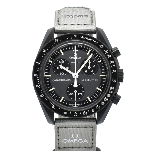 オメガ×スウォッチ　OMEGA×Swatch　ミッション トゥ マーキュリー　SO33A100　バイオセラミック　42mm　USED　中古