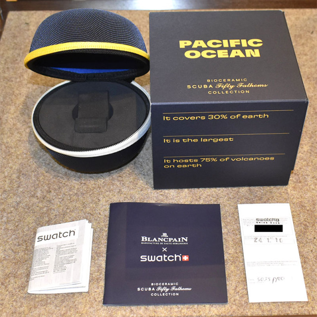 ブランパン×スウォッチ BLANCPAIN×Swatch フィフティファゾムス 