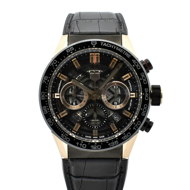 タグホイヤー　TAG HEUER　カレラ キャリバーホイヤー02 クロノグラフ　CBG2050.FC6426　43mm　USED　中古