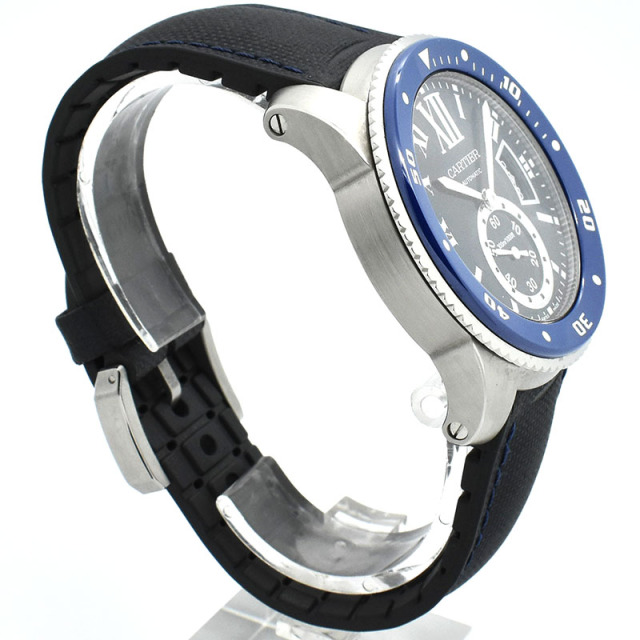 カルティエ CARTIER カリブル ドゥ カルティエ ダイバー WSCA0010 ブルー 42mm USED 中古