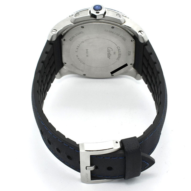 カルティエ CARTIER カリブル ドゥ カルティエ ダイバー WSCA0010 ブルー 42mm USED 中古