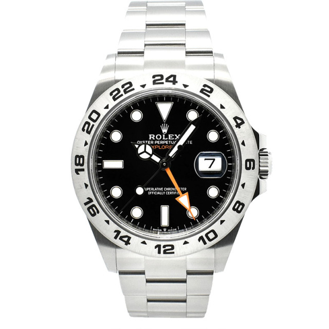 ロレックス　ROLEX　エクスプローラー2　Ref.226570　ブラック　42mm　USED　中古