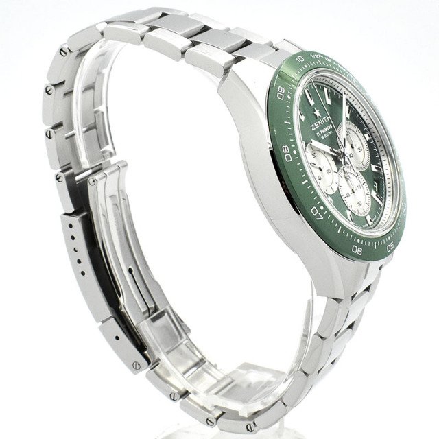 ゼニス ZENITH クロノマスタースポーツ ヨシダ スペシャル エディション 03.3108.3600/57.M3100 244本限定 グリーン 41mm 未使用品 Zetton
