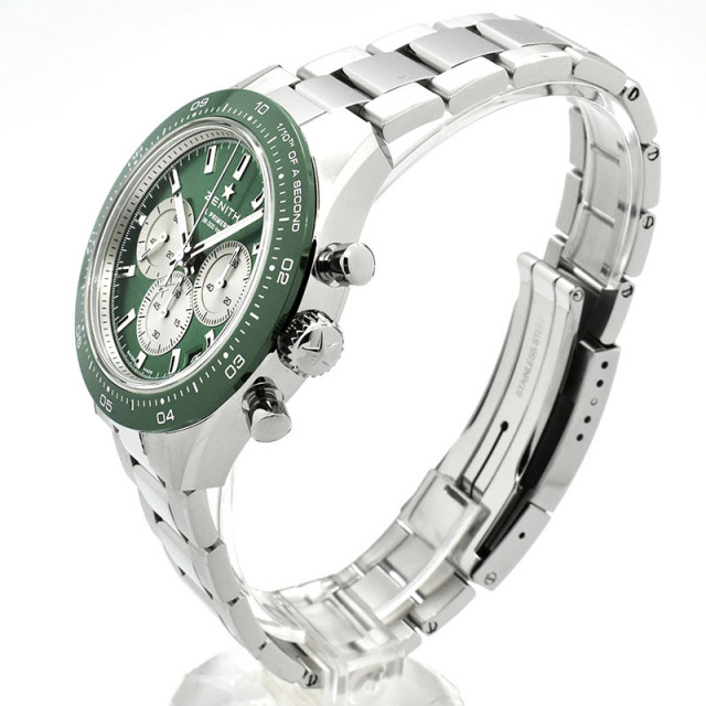 ゼニス ZENITH クロノマスタースポーツ ヨシダ スペシャル エディション 03.3108.3600/57.M3100 244本限定 グリーン 41mm 未使用品 Zetton