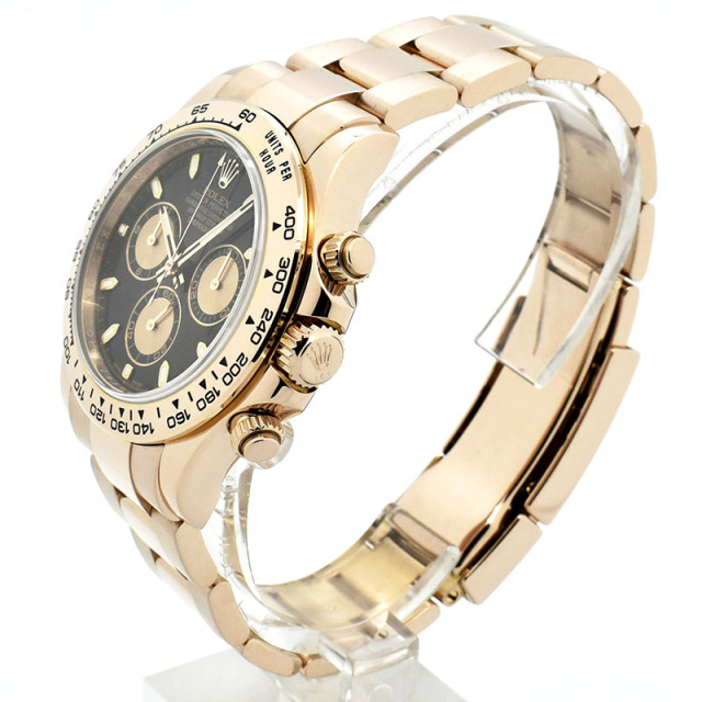 ロレックス ROLEX デイトナ Ref.116505 エバーローズゴールド ブラック/ピンク V番 40mm USED 中古