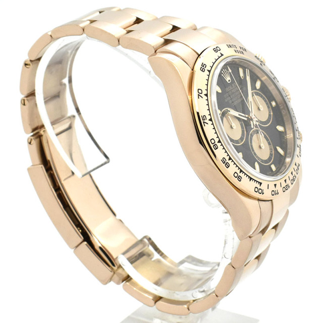 ロレックス ROLEX デイトナ Ref.116505 エバーローズゴールド ブラック/ピンク V番 40mm USED 中古