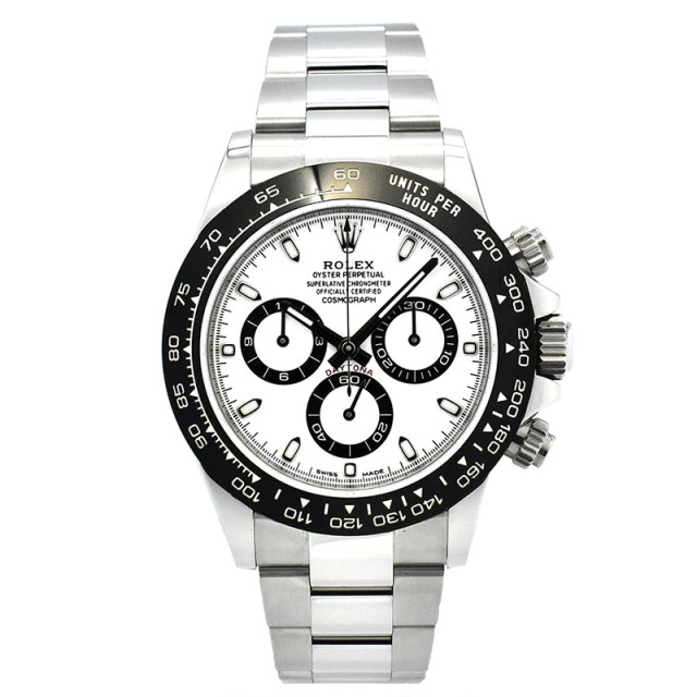 ロレックス　ROLEX　コスモグラフ デイトナ　Ref.116500LN　ホワイト　セラミックベゼル　USED　中古