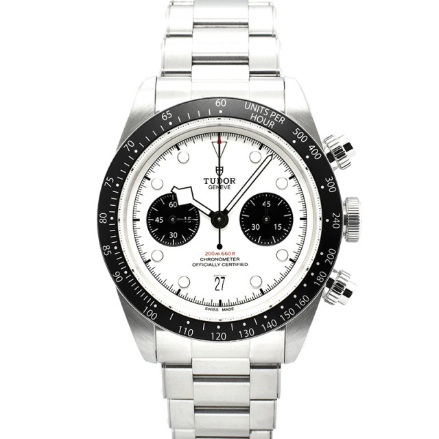 チューダー(チュードル)　TUDOR　ヘリテージ ブラックベイ クロノ　Ref.79360N　41mm　ホワイト　USED　中古