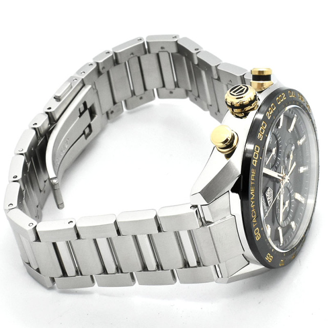 タグホイヤー TAG HEUER カレラ キャリバーホイヤー02 スポーツ クロノグラフ CBN2A5A.FC6481 44mm USED 中古