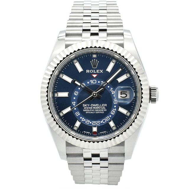 ロレックス　ROLEX　スカイドゥエラー　Ref.326934　ブルー　42mm　USED　中古