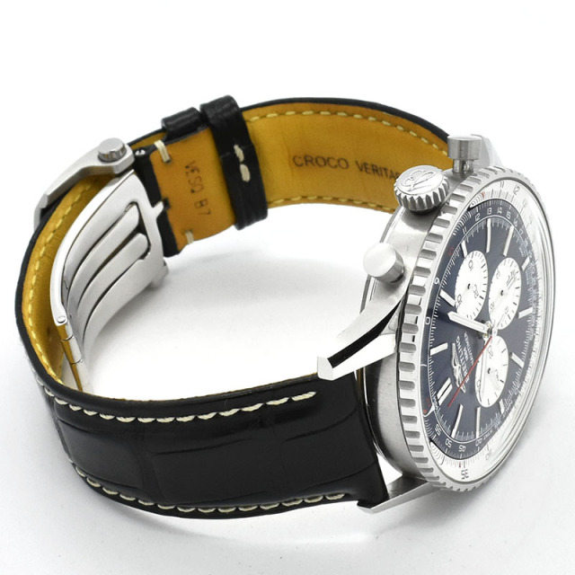 ブライトリング BREITLING ナビタイマーB01 クロノグラフ 46 AB0137211C1P1 ブルー/シルバー 46mm USED 中古