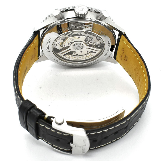 ブライトリング BREITLING ナビタイマーB01 クロノグラフ 46 AB0137211C1P1 ブルー/シルバー 46mm USED 中古