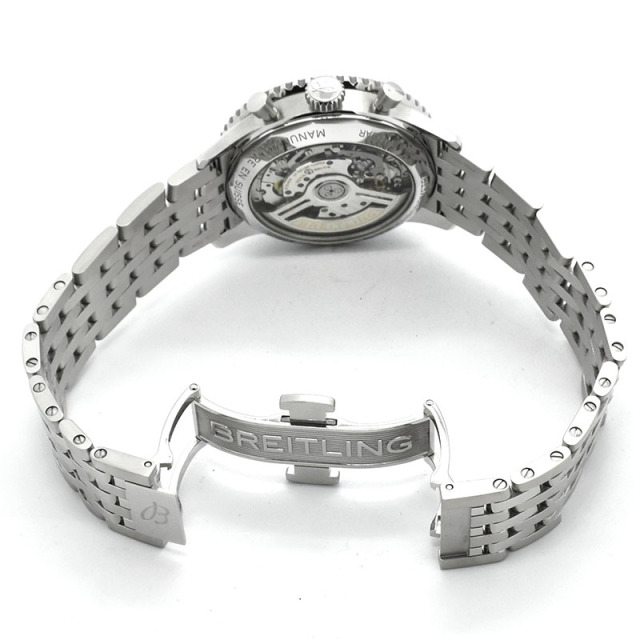 ブライトリング BREITLING ナビタイマーB01 クロノグラフ 41 ジャパンリミテッド AB0139211A1A1 ホワイトシェル USED 中古