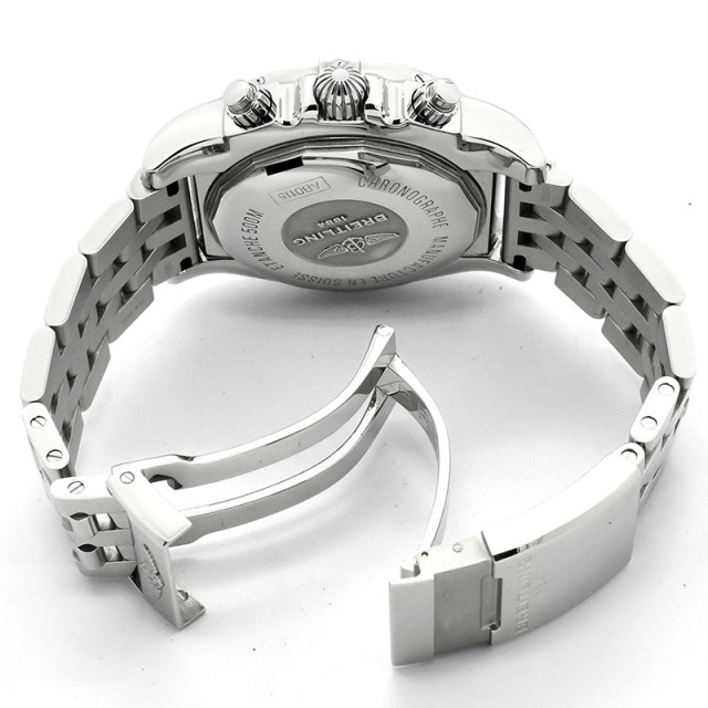 ブライトリング BREITLING クロノマットJSP AB011511/C987 日本限定 ブルー/ブラック SS 44mm USED 中古