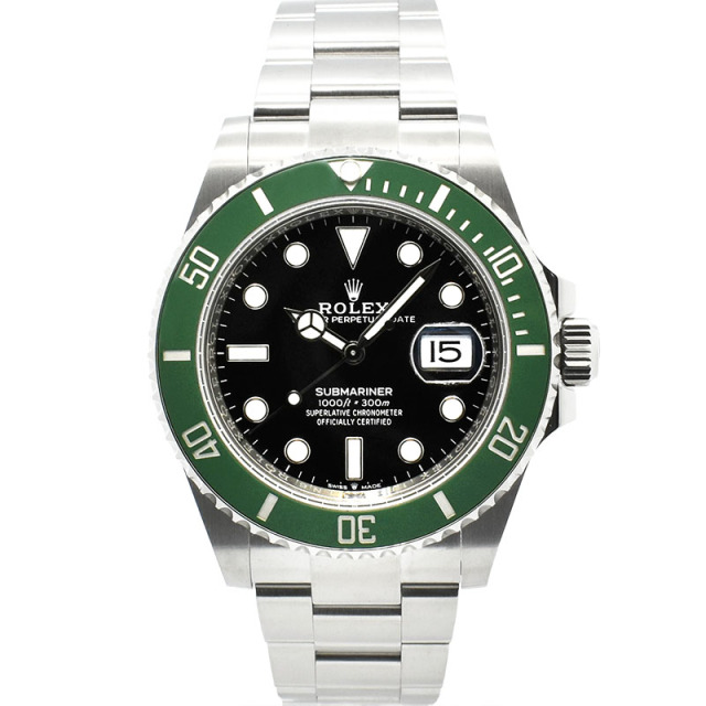 ロレックス　ROLEX　サブマリーナーデイト グリーンベゼル　Ref.126610LV　41mm　USED　中古