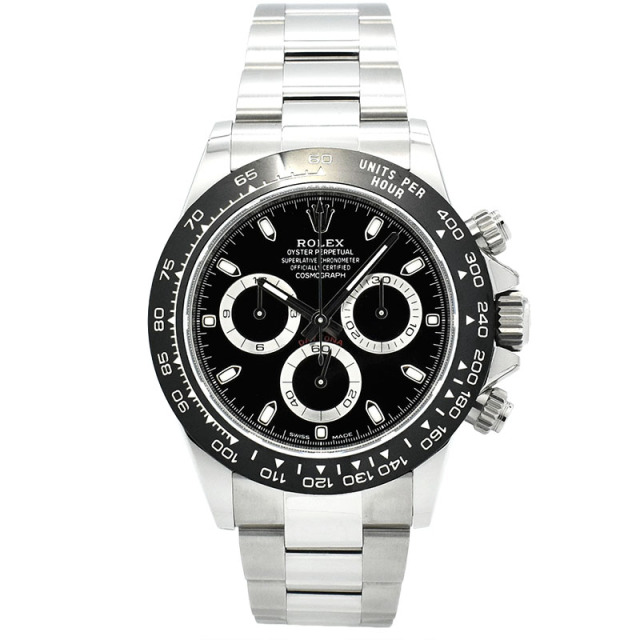 ロレックス　ROLEX　コスモグラフ デイトナ　Ref.116500LN　ブラック　セラミックベゼル　USED　中古