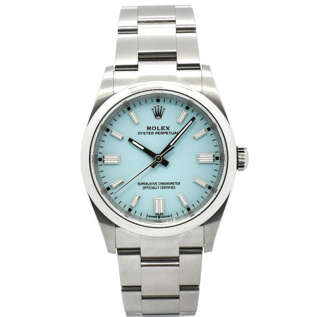 ロレックス　ROLEX　オイスターパーペチュアル 36　Ref.126000　ターコイズブルー　36mm　USED　中古
