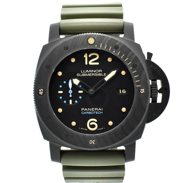 パネライ　PANERAI　ルミノール サブマーシブル 1950 カーボテック　PAM00616　47mm　T番　USED　中古